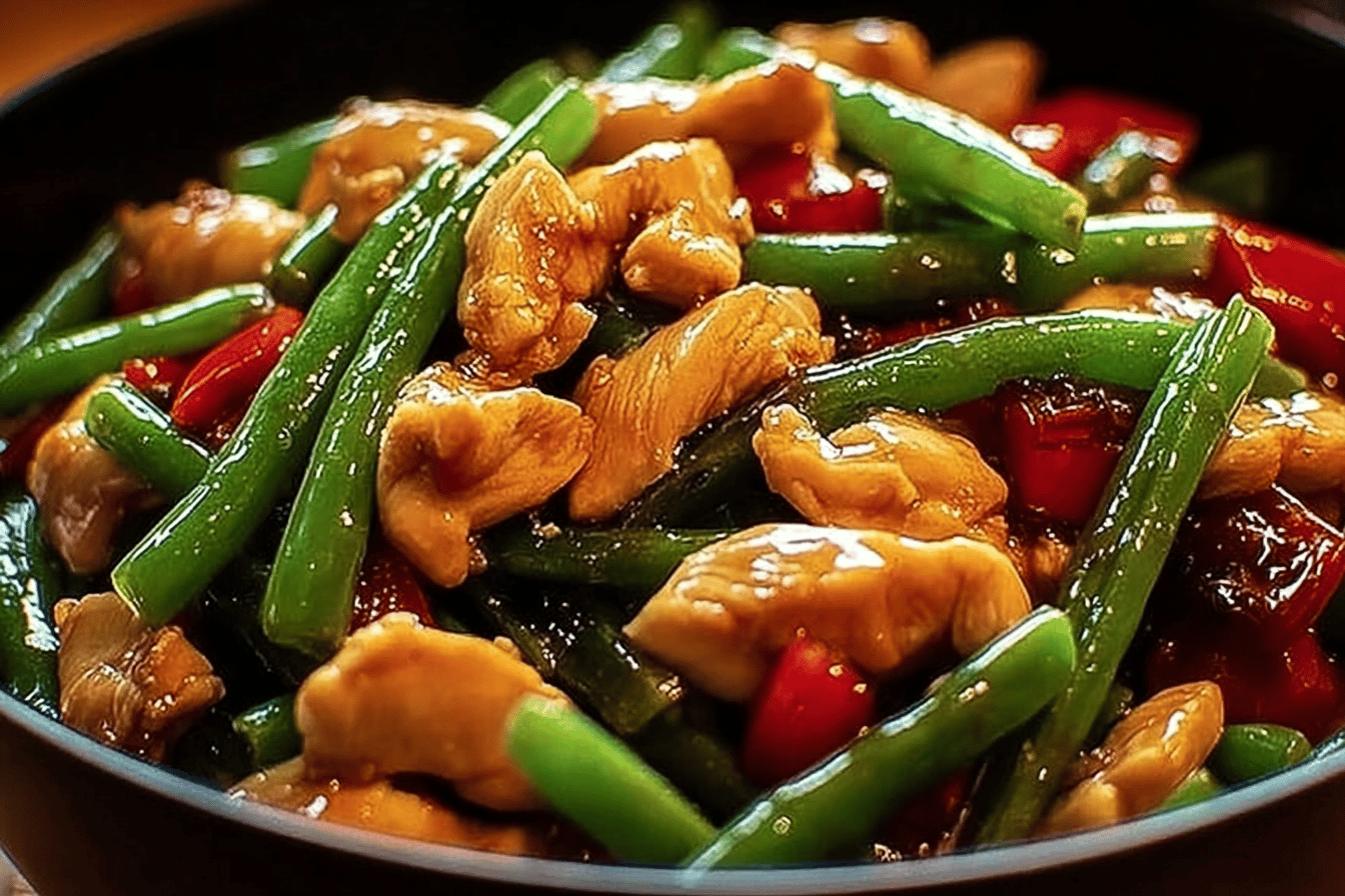 Chicken Green Bean Stir-Fry Recipe