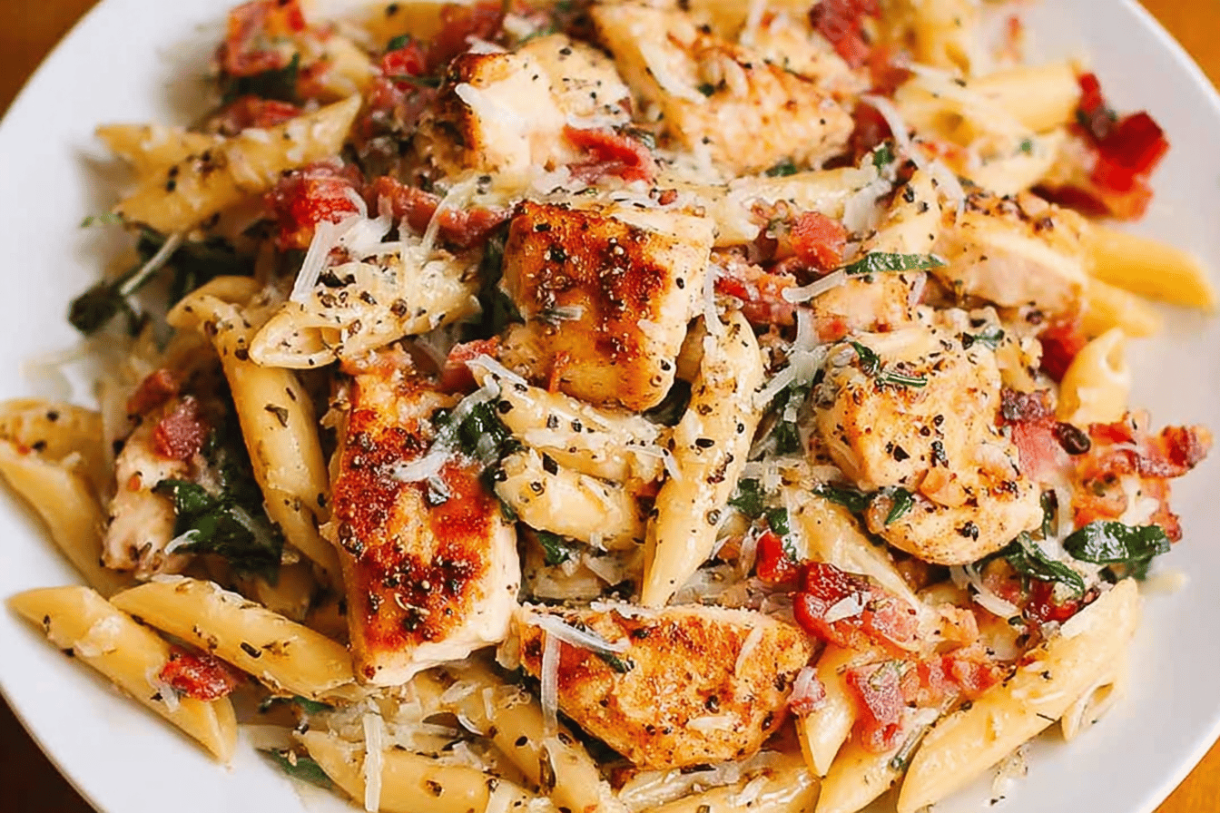 Chicken and Bacon Pasta