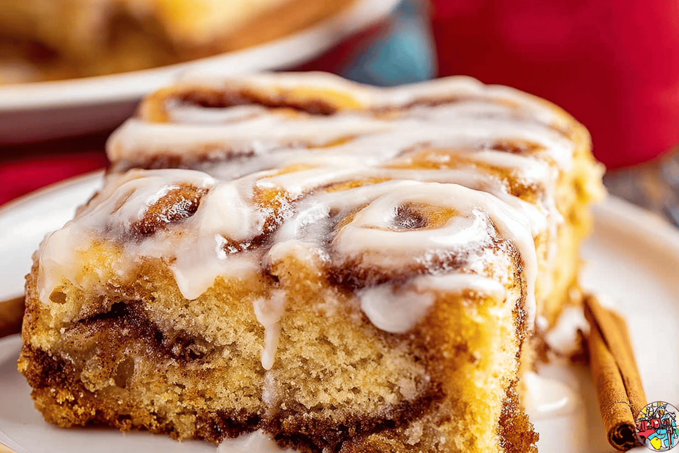Cinnamon Roll Cake