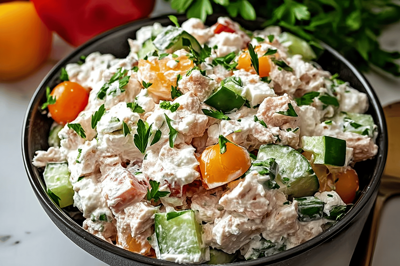 Cottage Cheese Tuna Salad