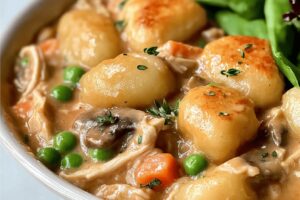 Creamy Chicken and Gnocchi Pot Pie Recipe