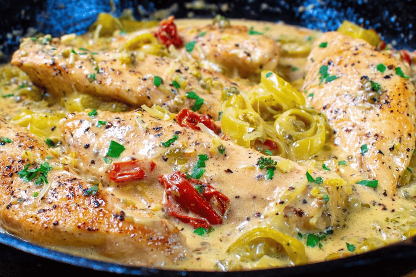 Creamy Pepperoncini Chicken