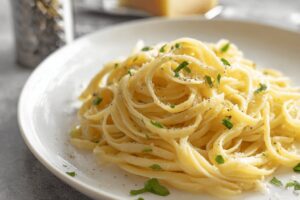 Garlic Buttered Noodles Recipe