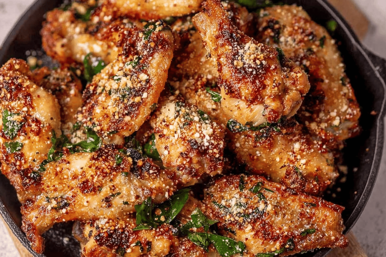 Garlic Parmesan Wings