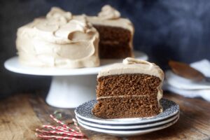 Gingerbread Cake with Molasses Frosting