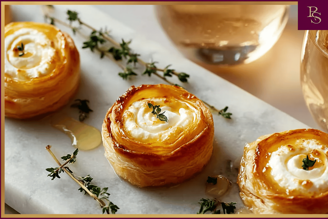 Goat Cheese and Honey Bites