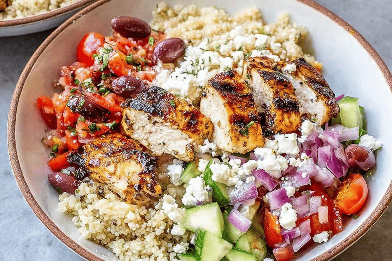 Greek Chicken Bowl