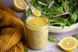 Honey Lemon Vinaigrette Salad Dressing