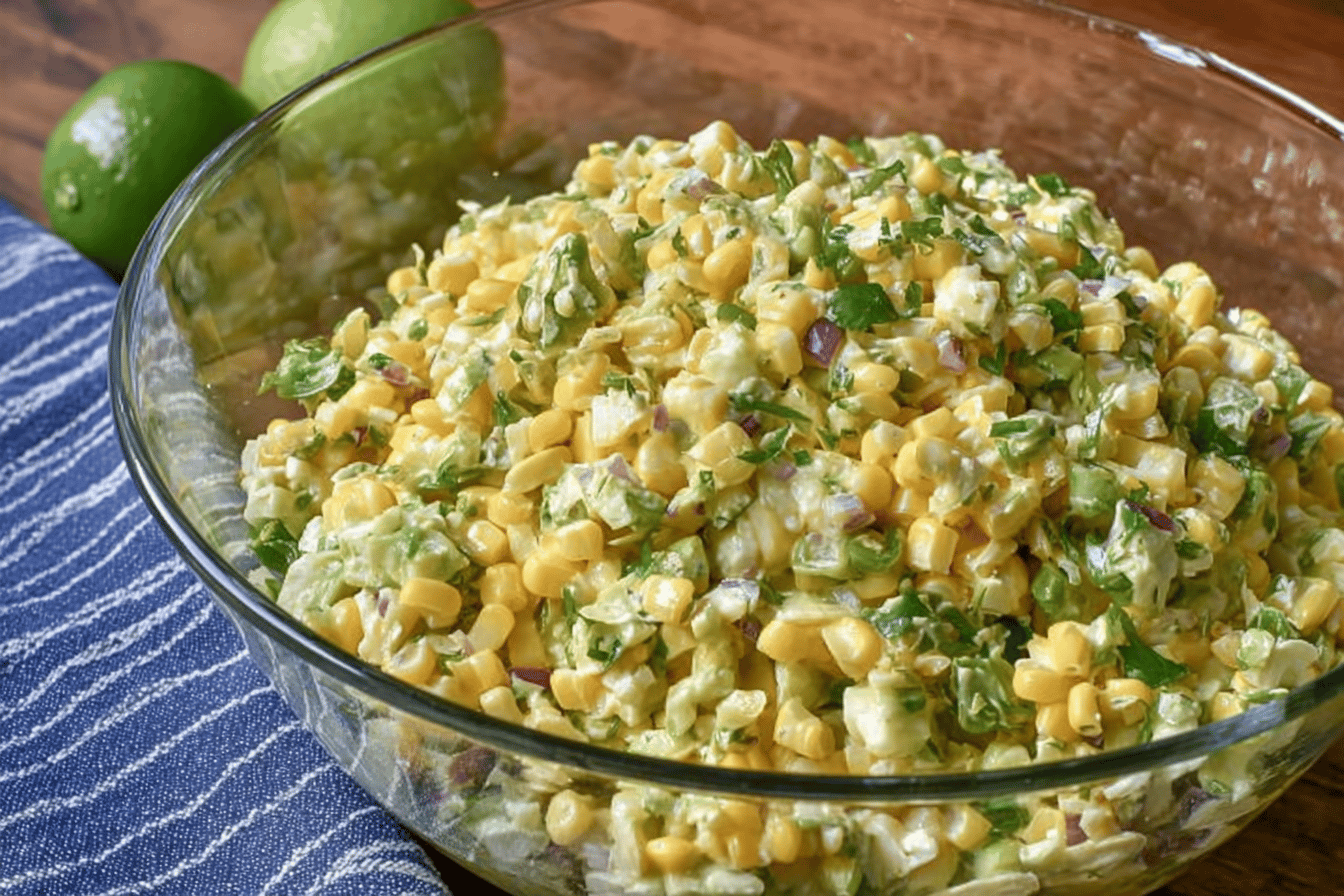Jalapeno Corn Coleslaw Recipe