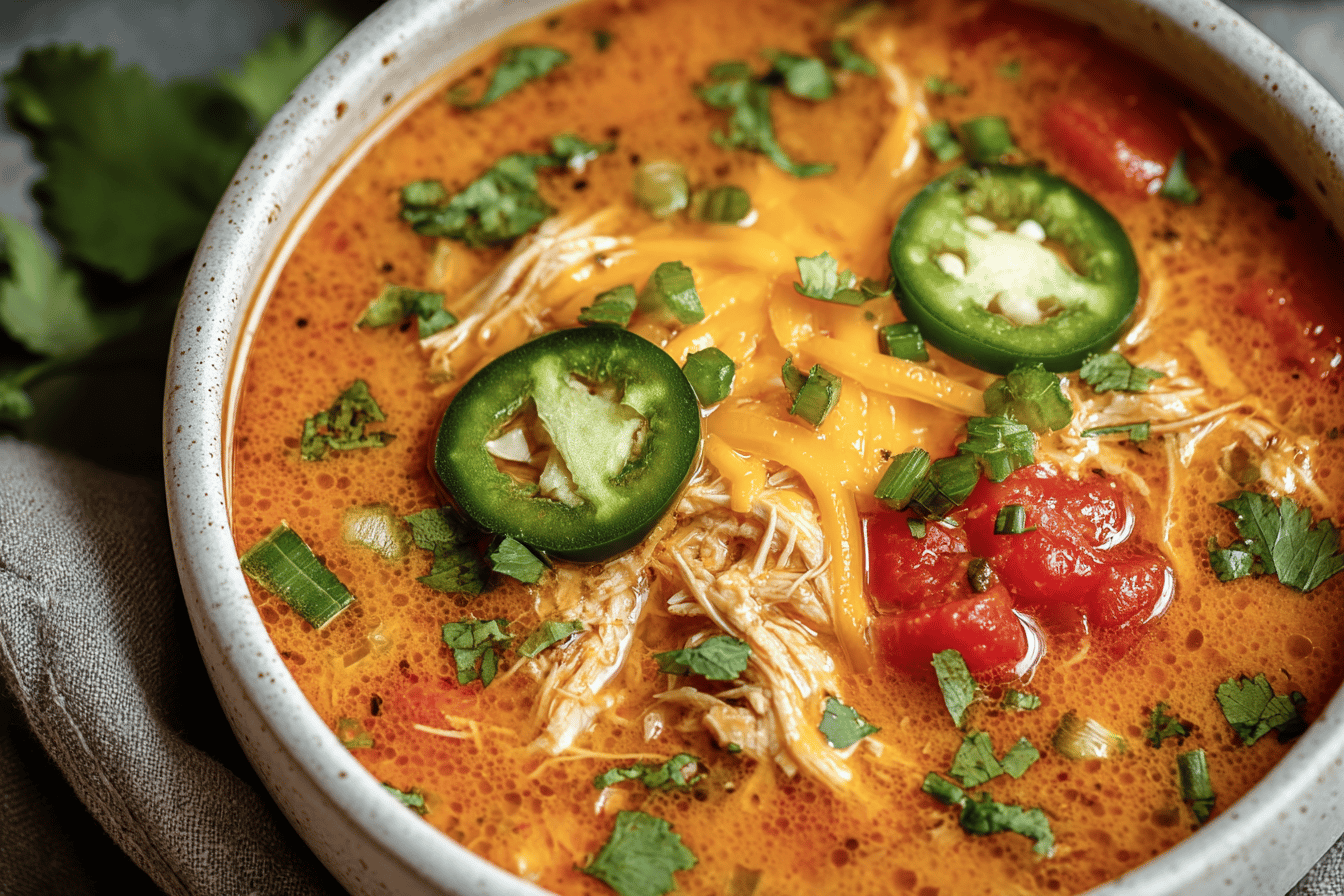 Keto Chicken Tortilla Soup