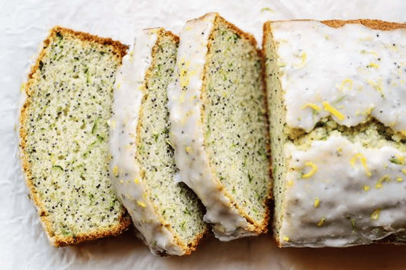 Lemon Poppy Seed Zucchini Bread Recipe