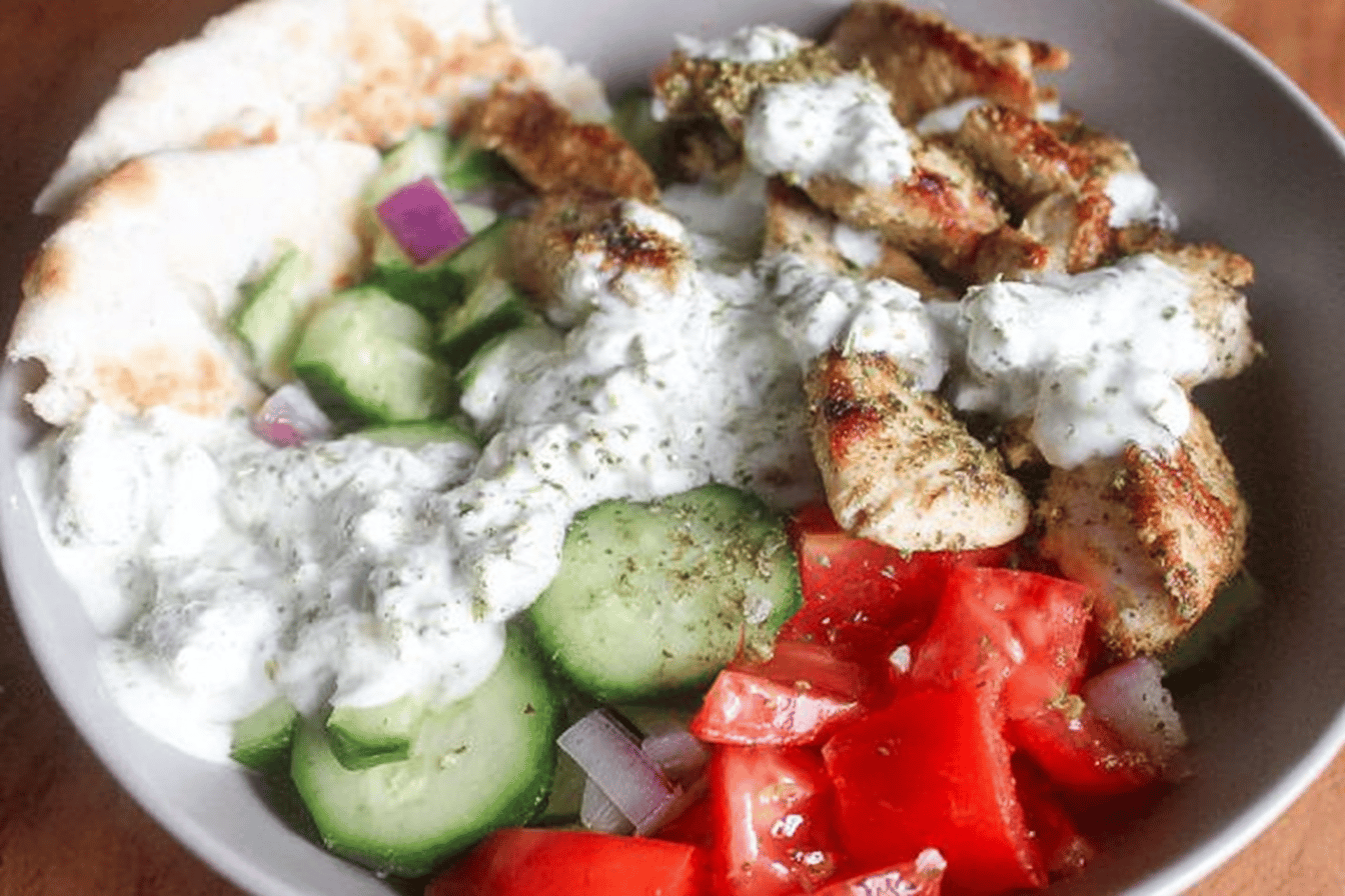 Low Carb Greek Chicken Bowls Recipe