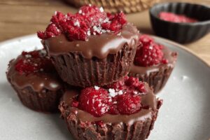 Marry Me No Bake Raspberry Chocolate Mousse Cups