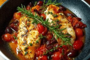 Mediterranean Baked Fish