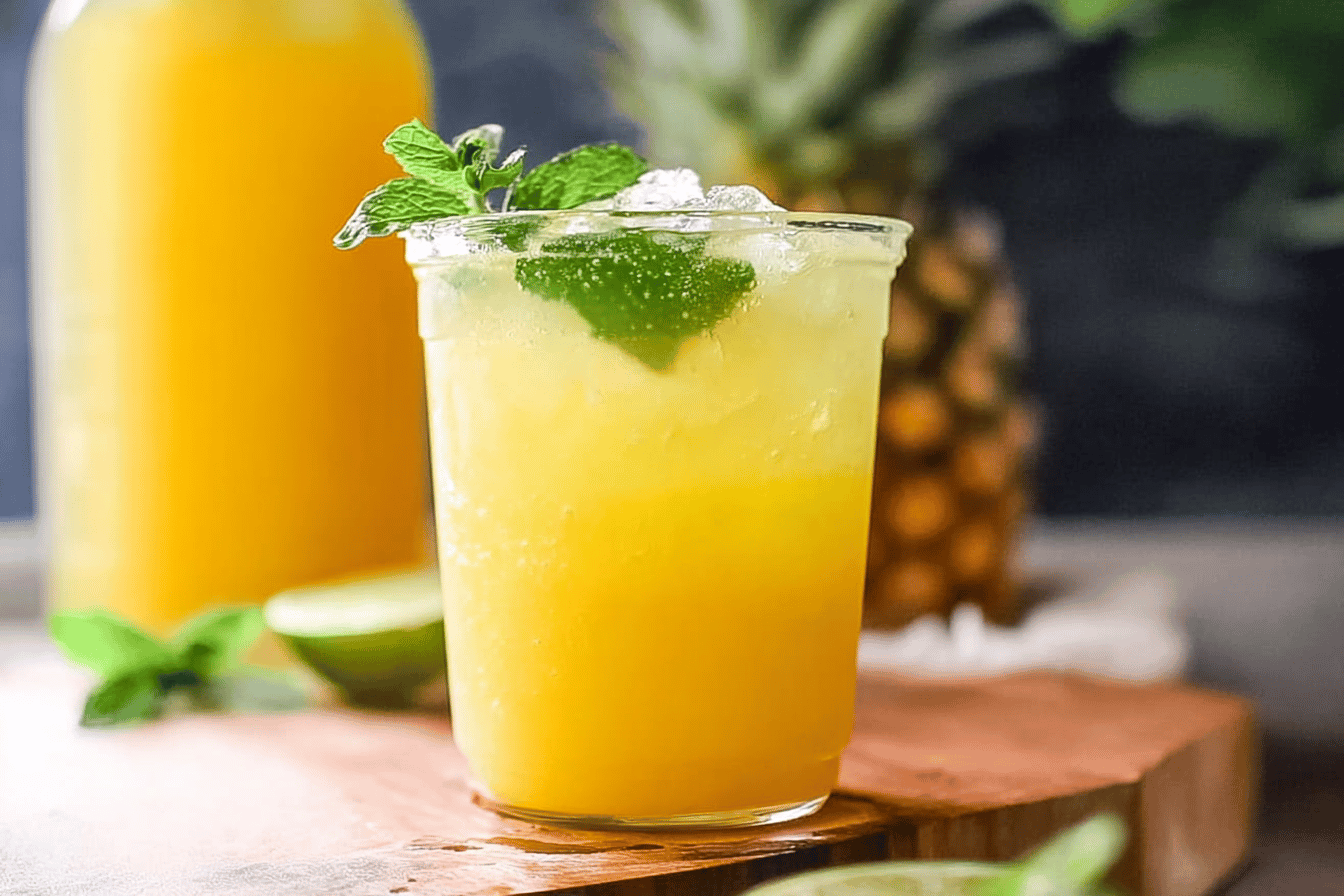 Pineapple Agua Fresca Recipe