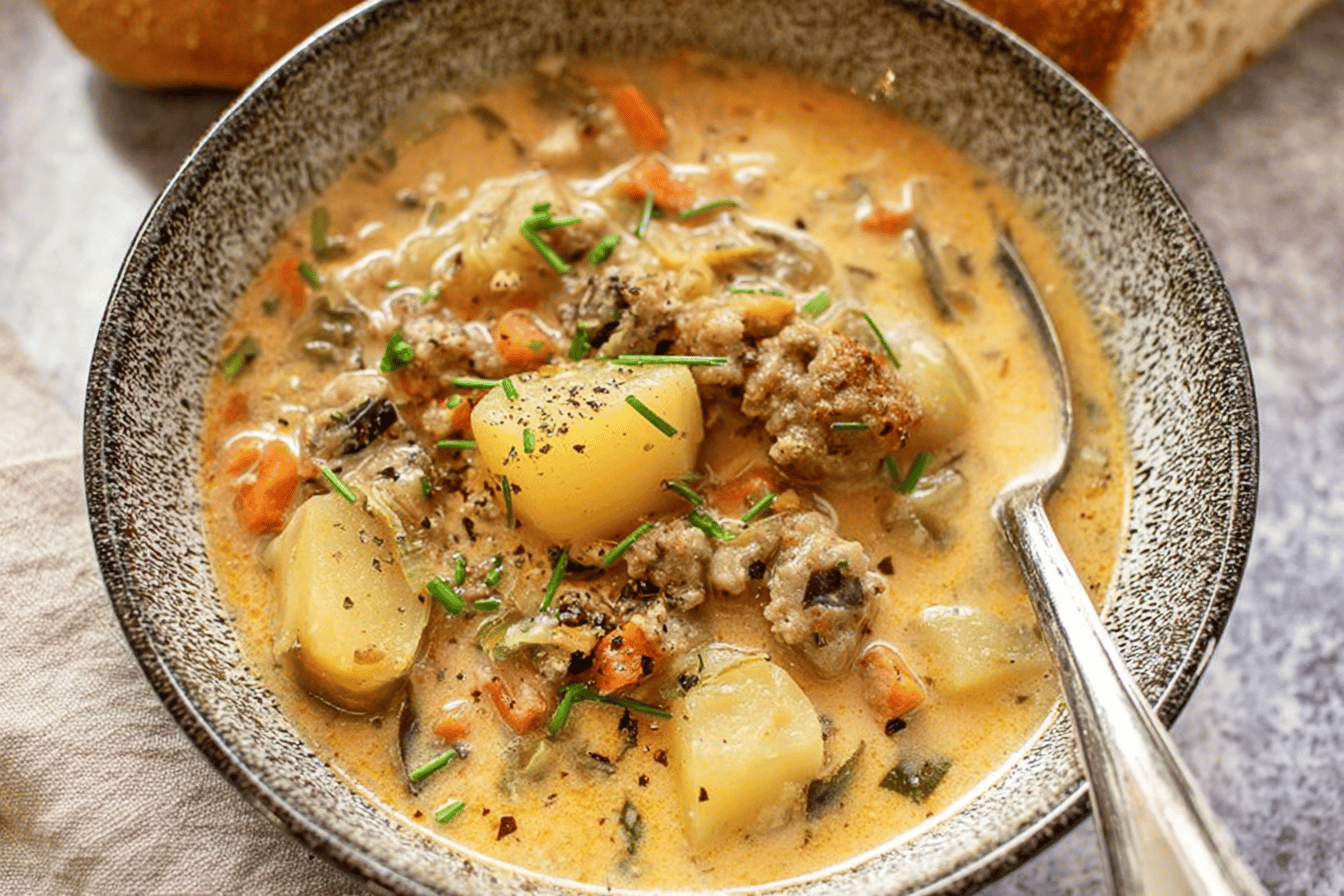 Potato and Sausage Chowder