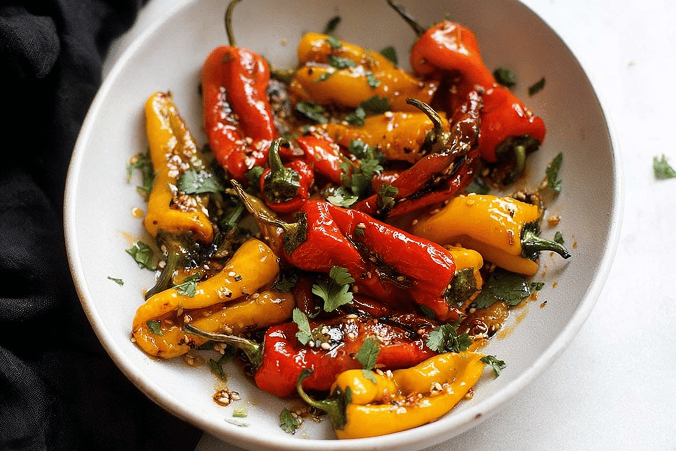 Roasted Mini Peppers