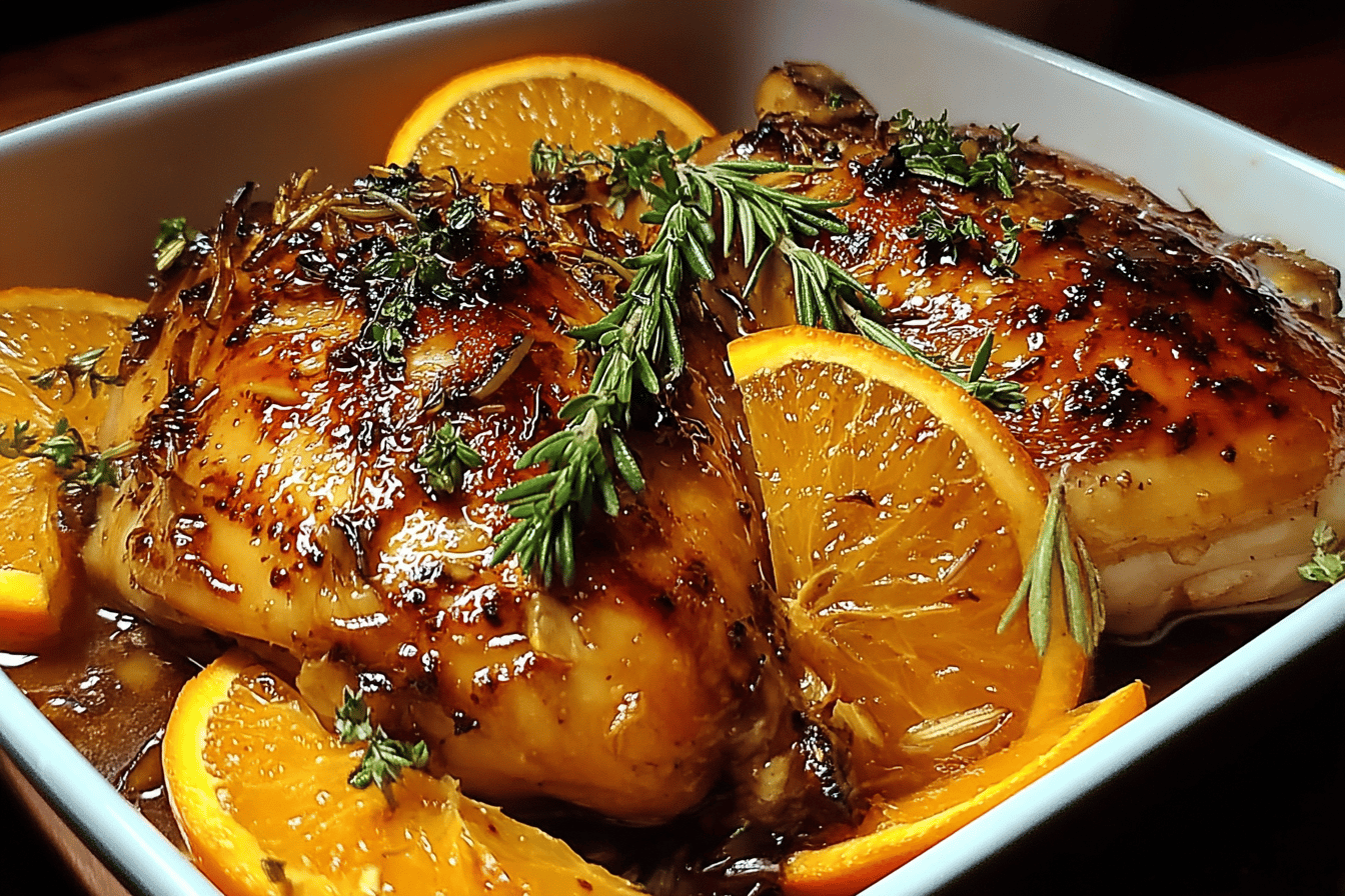 Roasted Orange Chicken