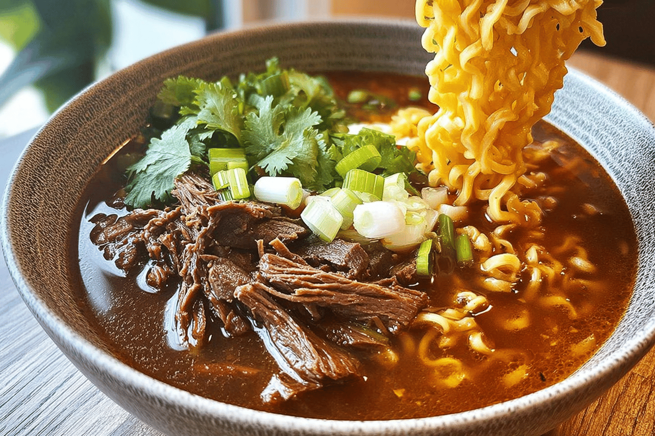 Savory Birria Ramen