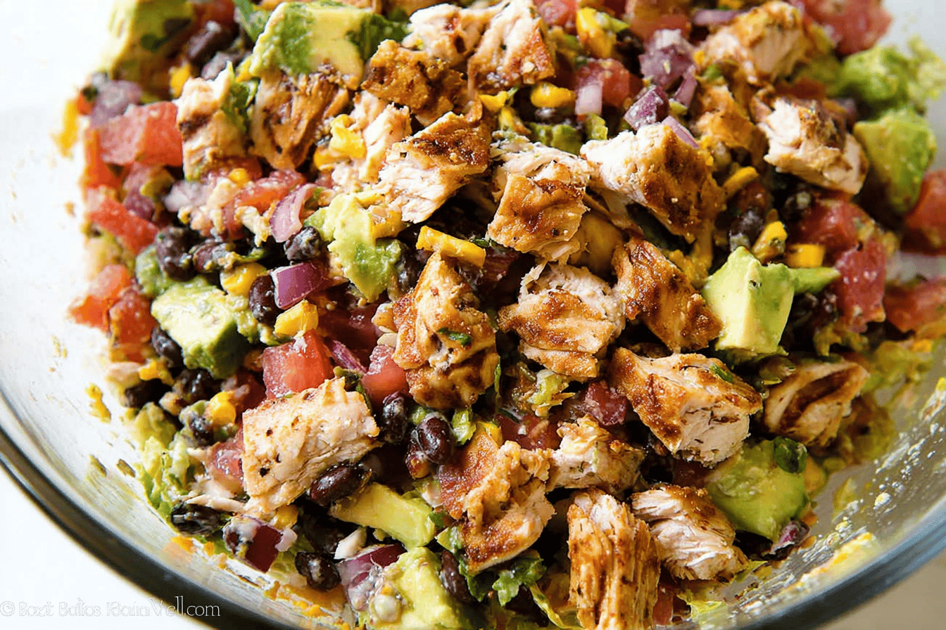Southwestern Chopped Chicken Salad