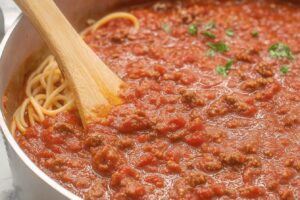 Spaghetti Meat Sauce