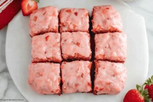 Strawberry Brownies