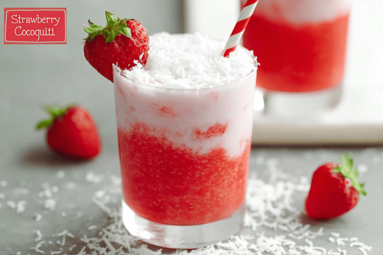 Strawberry Coconut Daiquiri