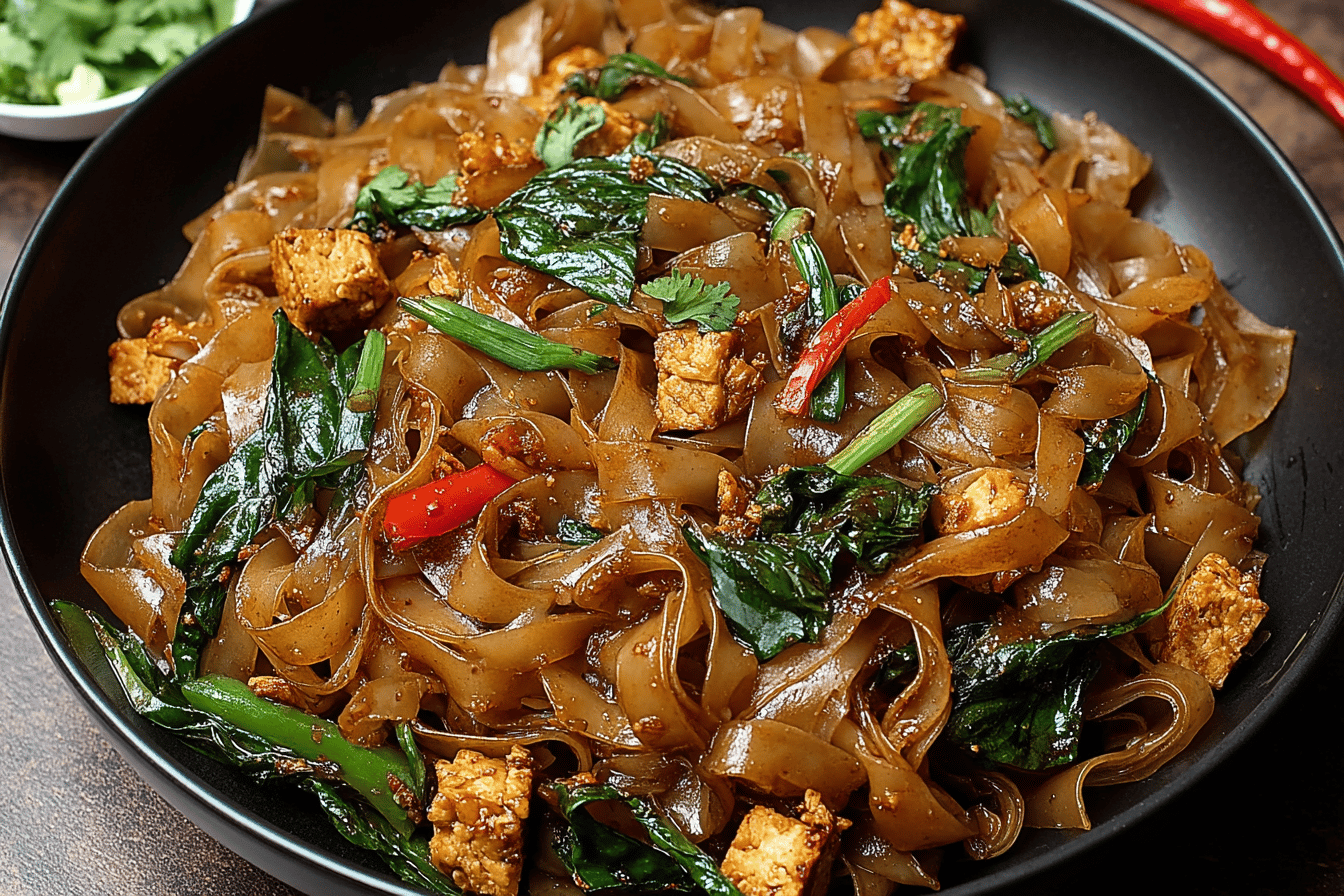 Street Style Thai Drunken Noodles