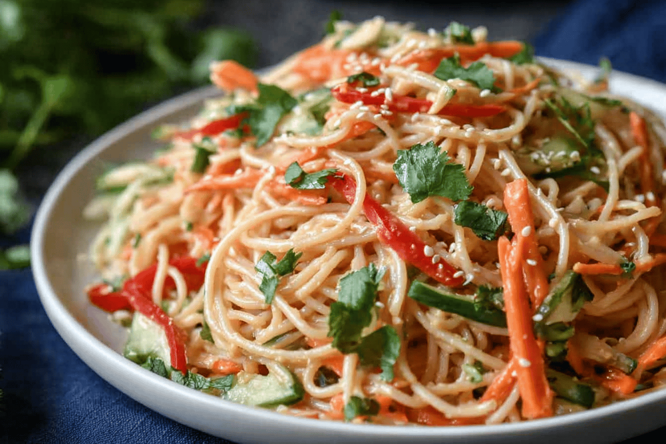 Thai Peanut Noodle Salad