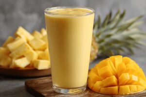Tropical Mango Pineapple Banana Smoothie