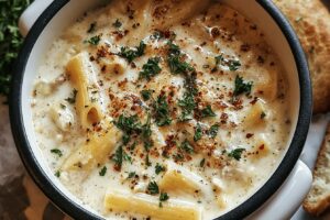 White Lasagna Soup
