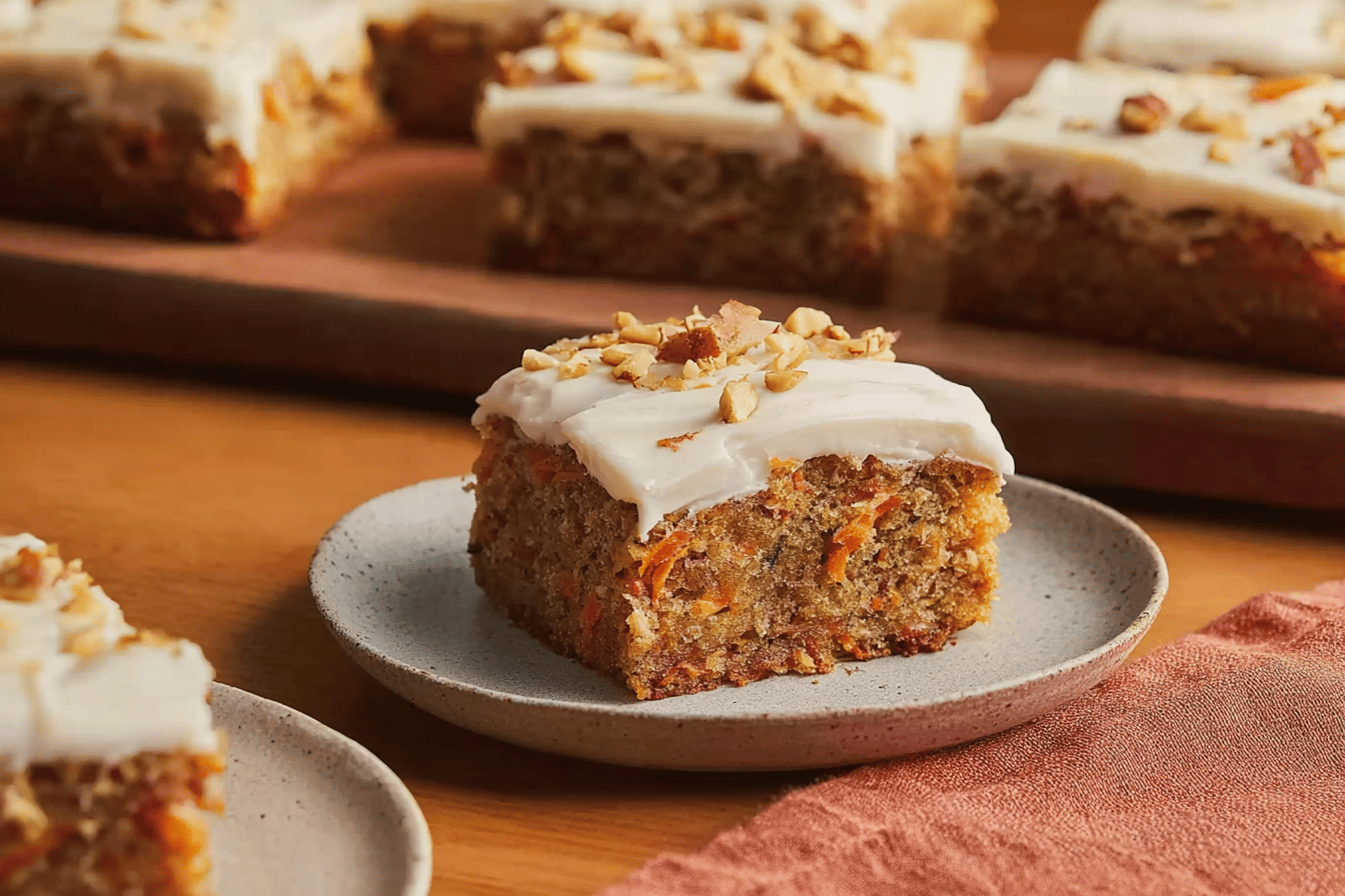 Carrot Cake Bars