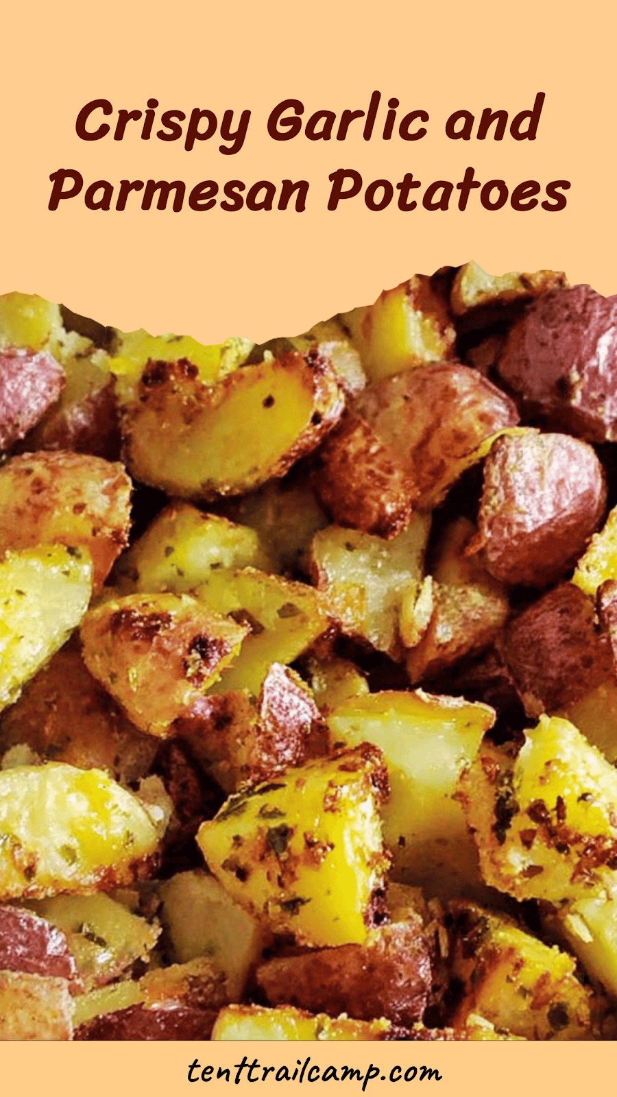 Crispy Garlic and Parmesan Potatoes
