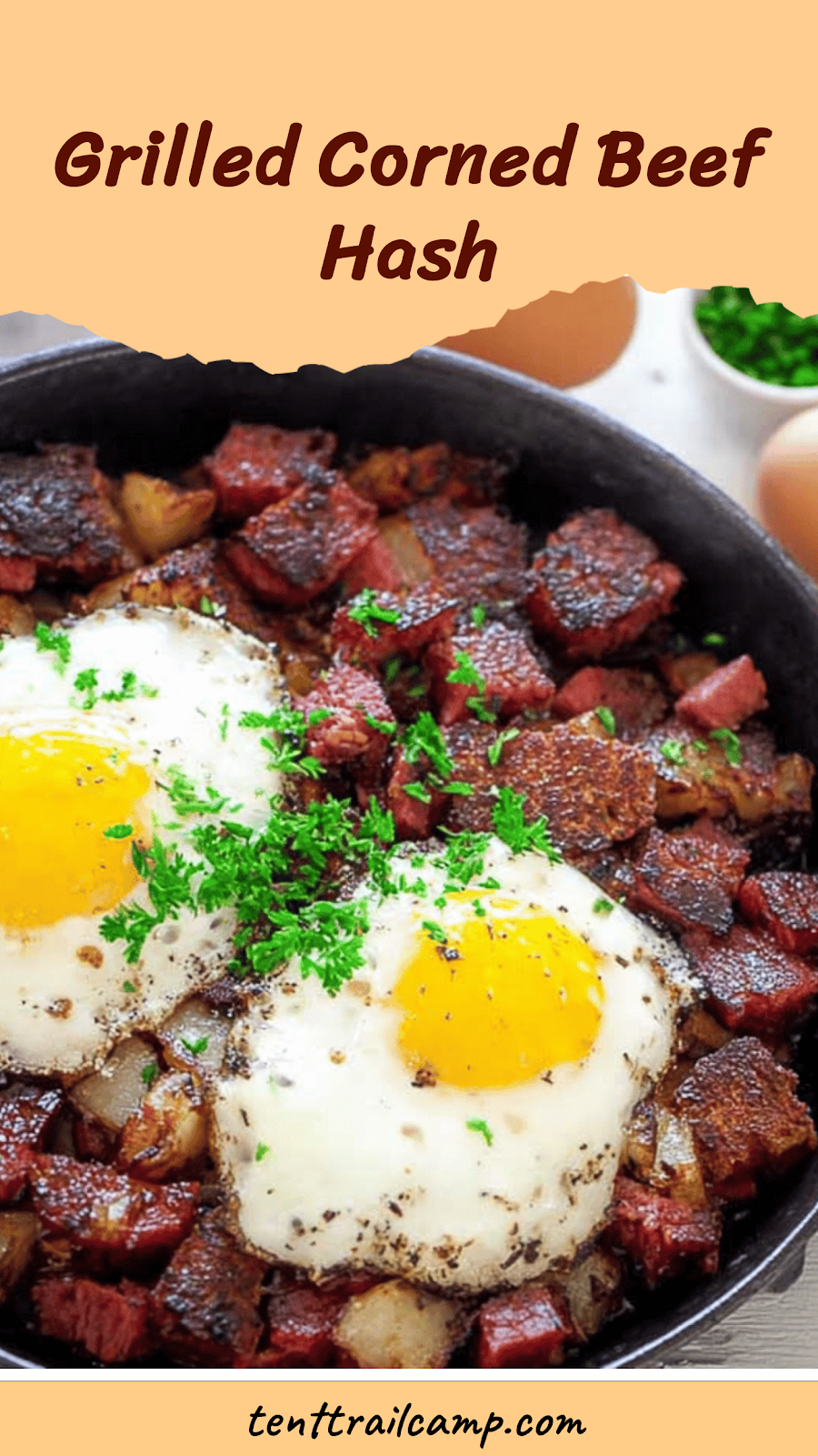 Grilled Corned Beef Hash
