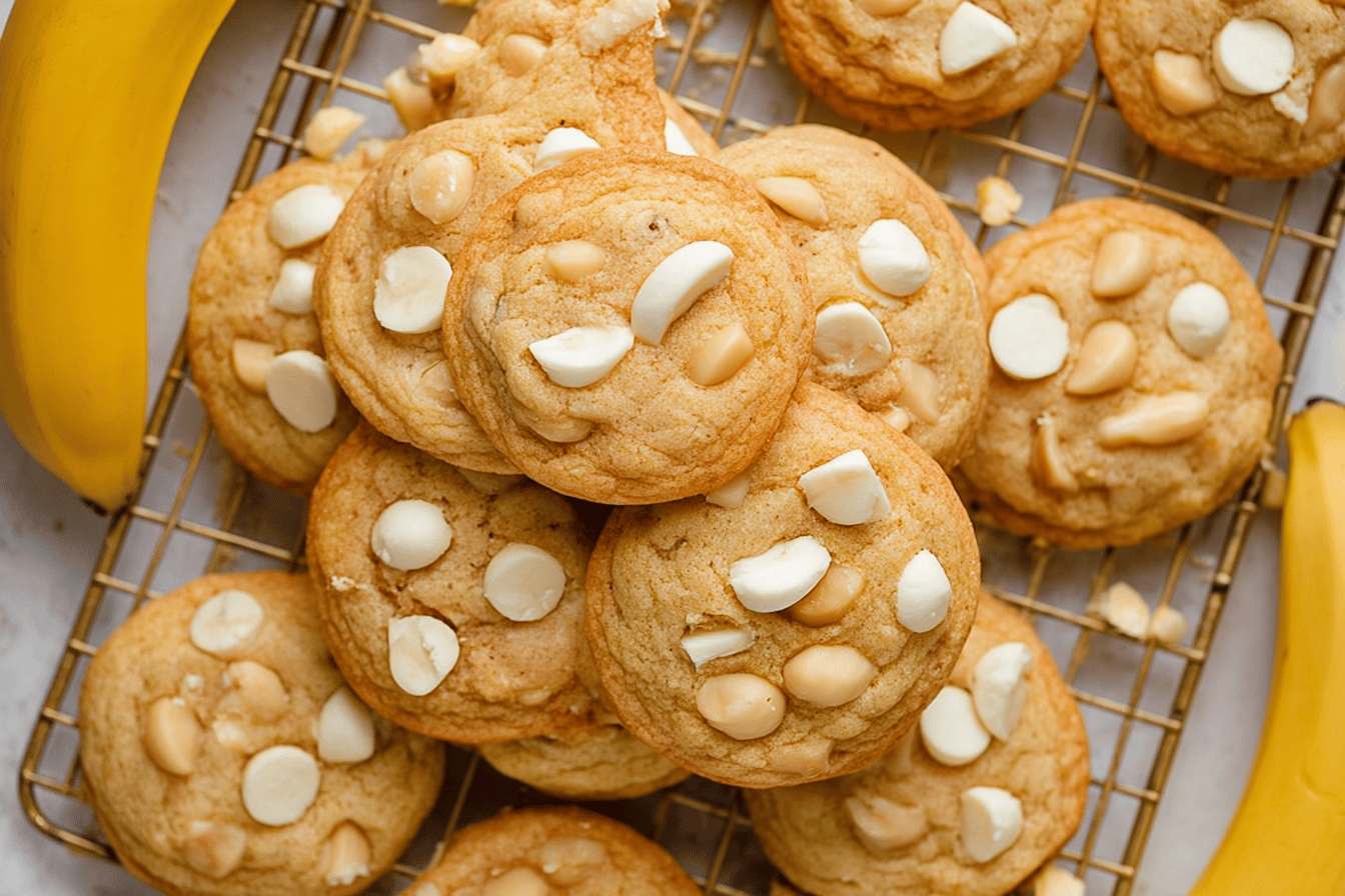 Easy Banana Pudding Cookies Recipe