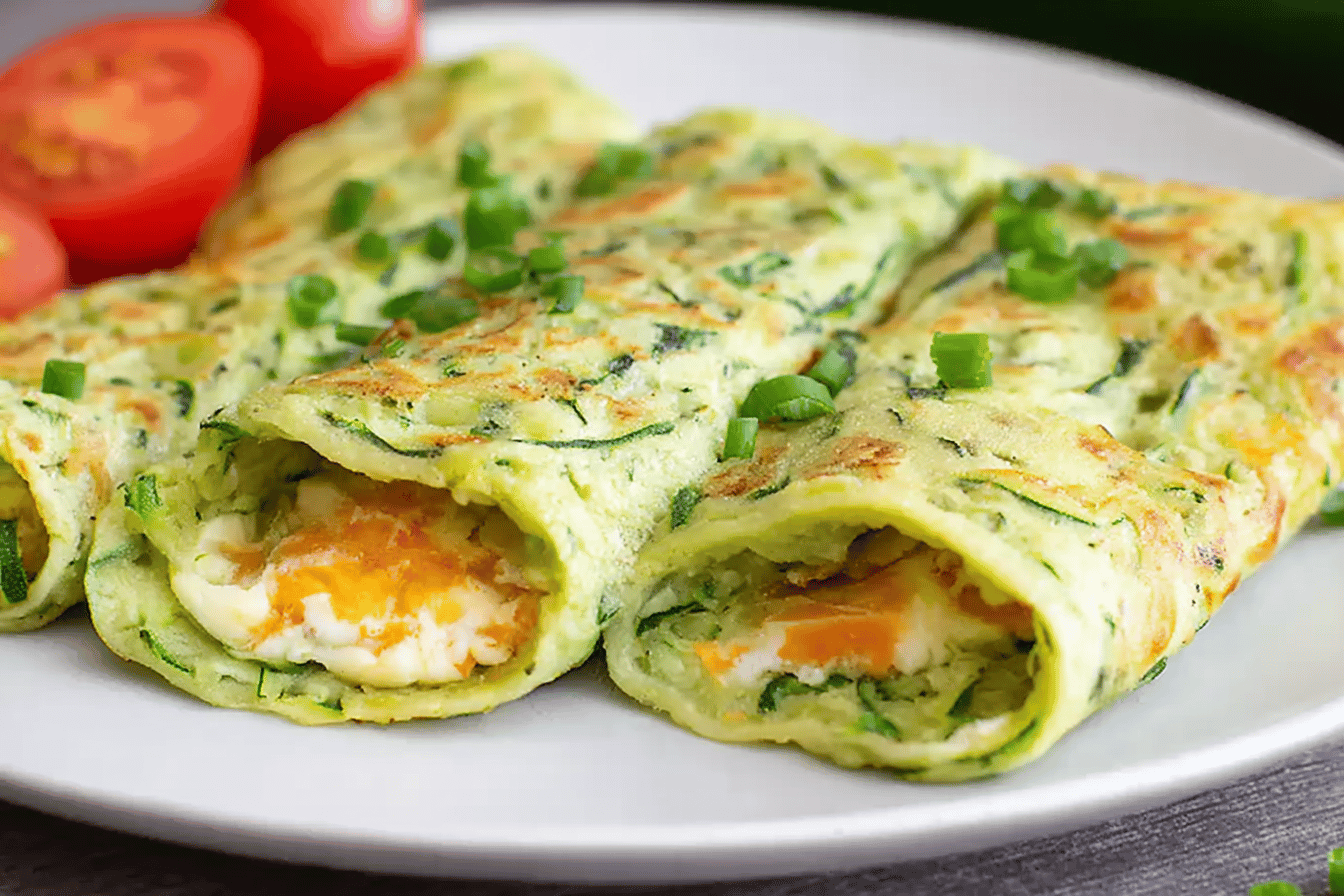 Zucchini Breakfast Tortillas