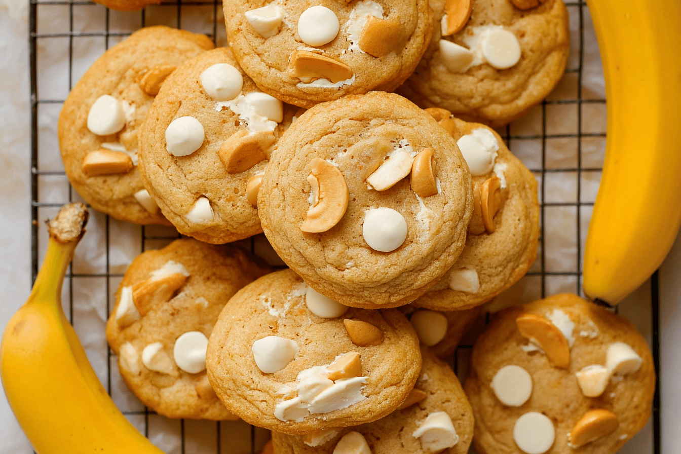 Easy Banana Pudding Cookies Recipe