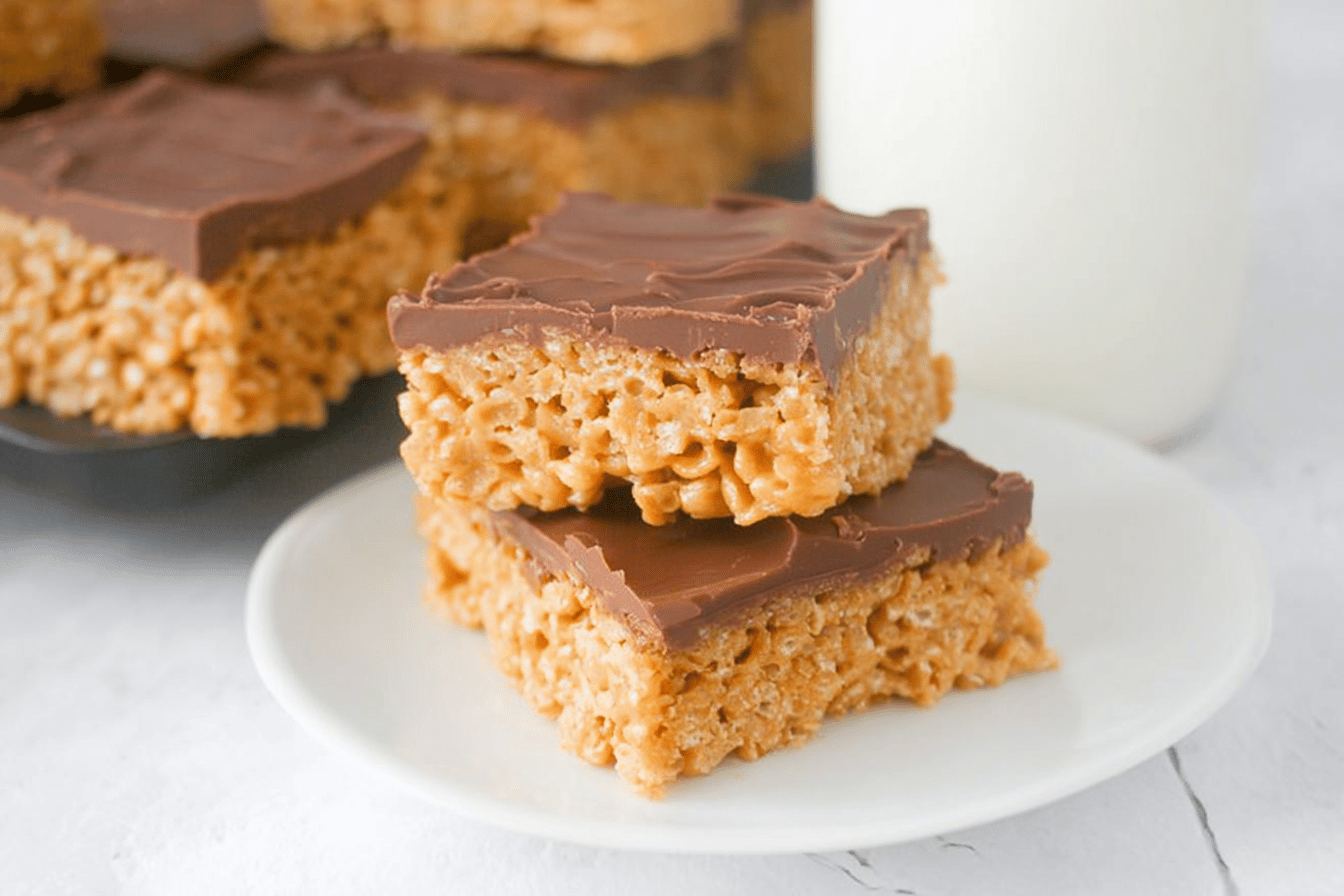 Easy Scotcheroos Recipe: No-Bake Peanut Butter Rice Krispie Treats
