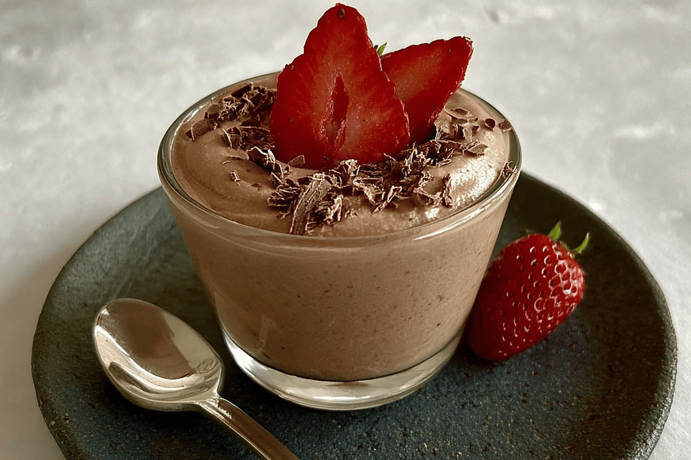 COTTAGE CHEESE CHOCOLATE MOUSSE