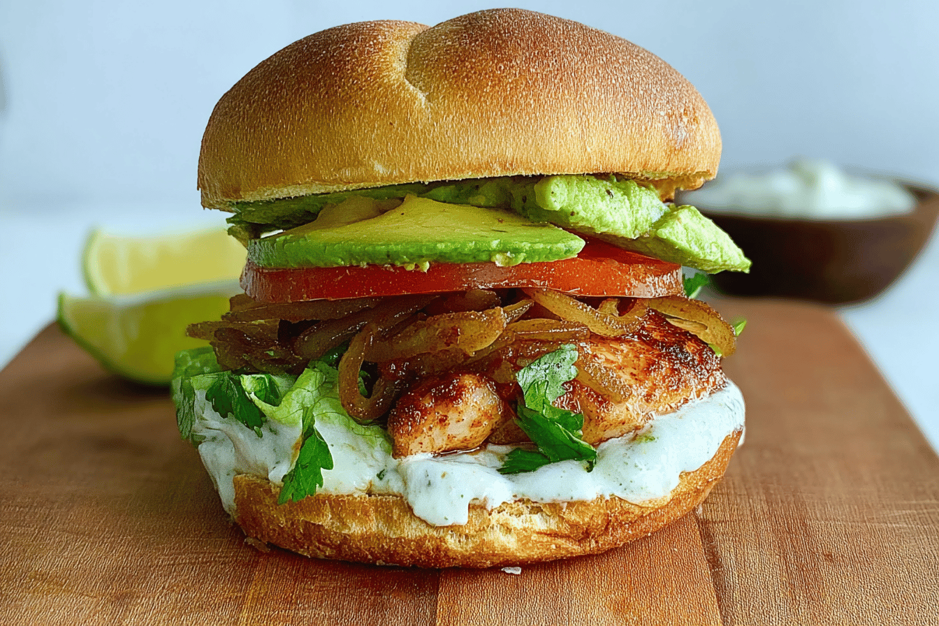 Easy Chipotle Chicken Sandwich Re