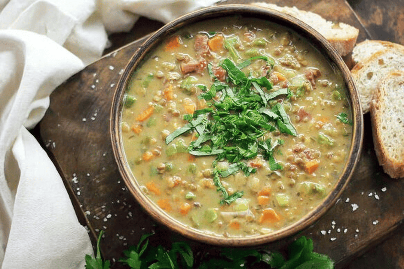 Green Curry Lentil Soup