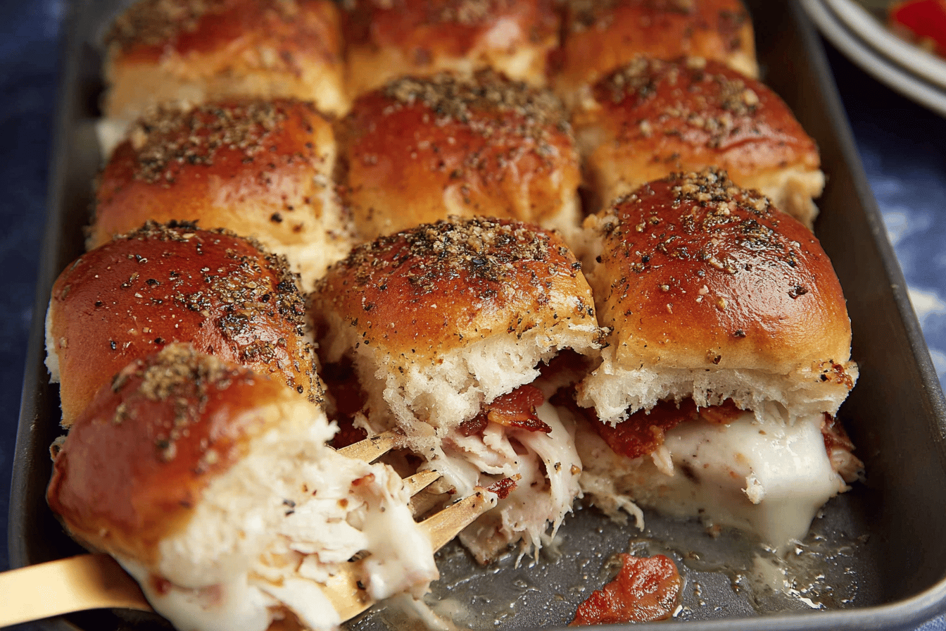 Kentucky Hot Brown Sliders