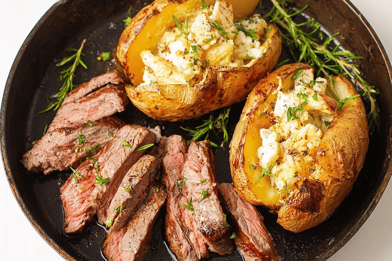 Steak and Baked Potato