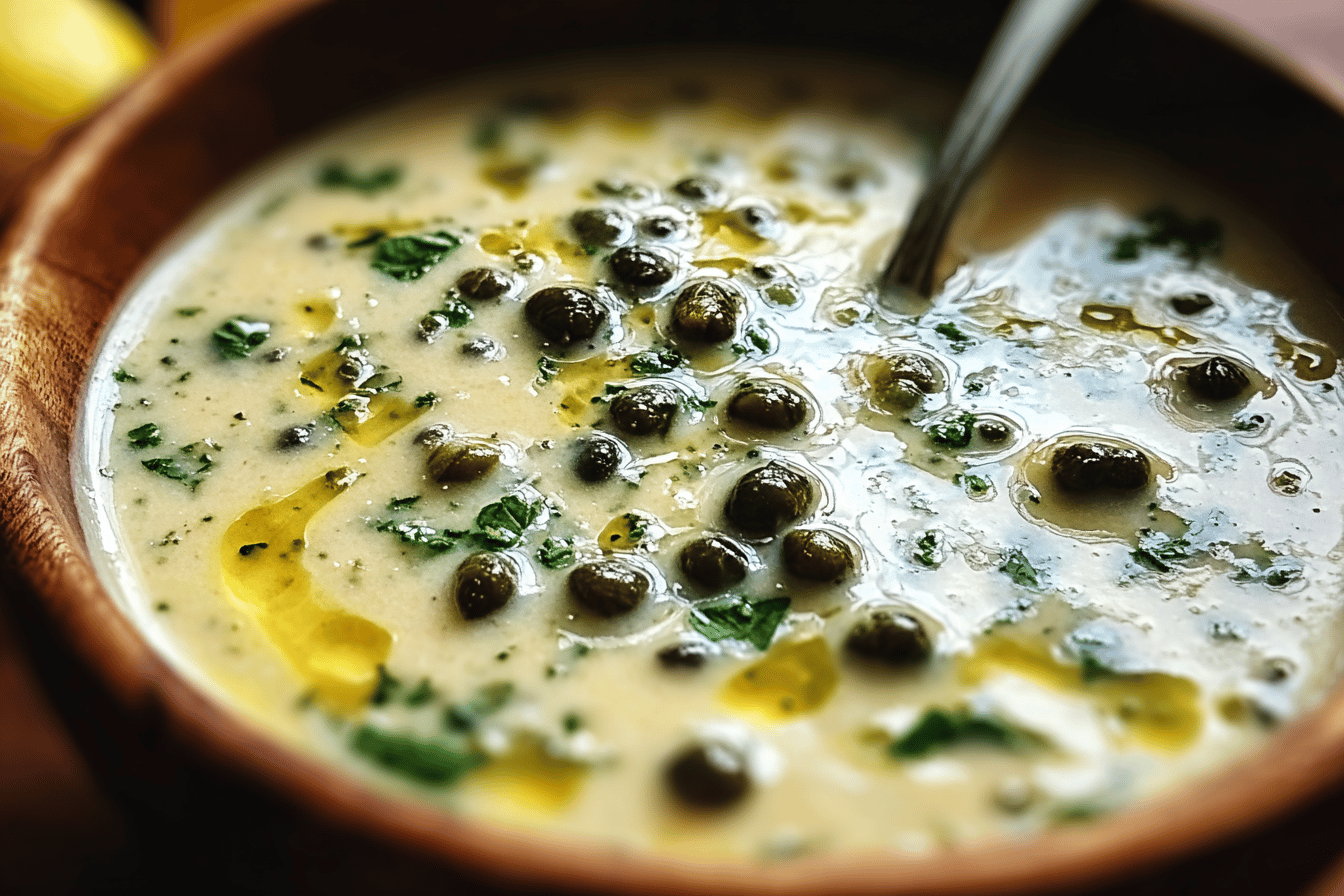 Simple Lemon Caper Sauce