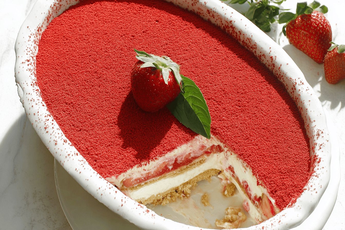 Strawberry Tiramisu