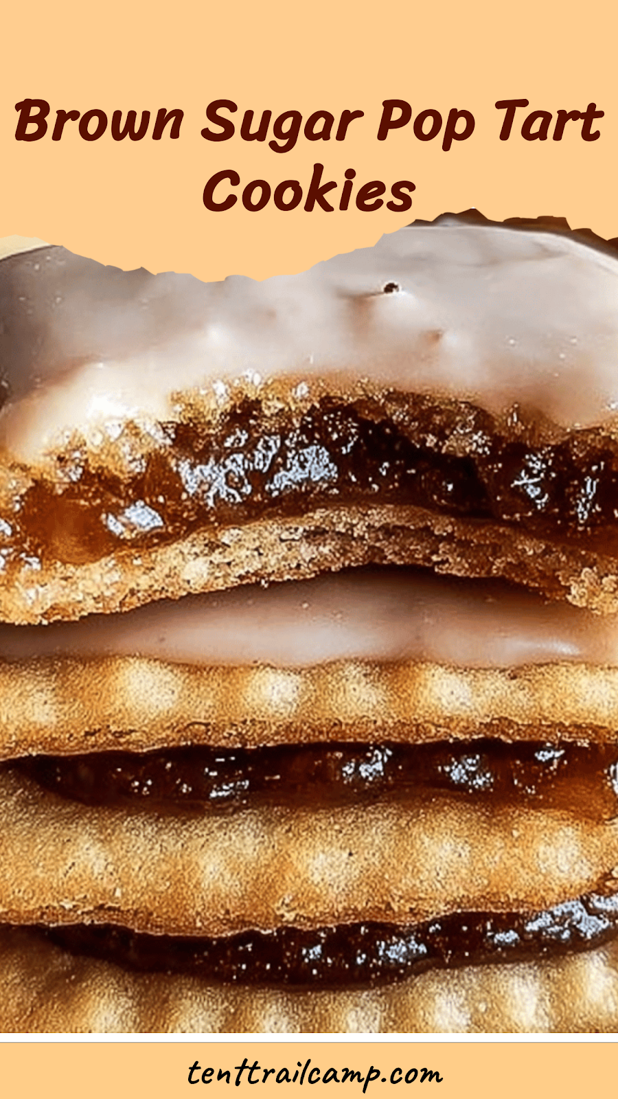 Brown Sugar Pop Tart Cookies