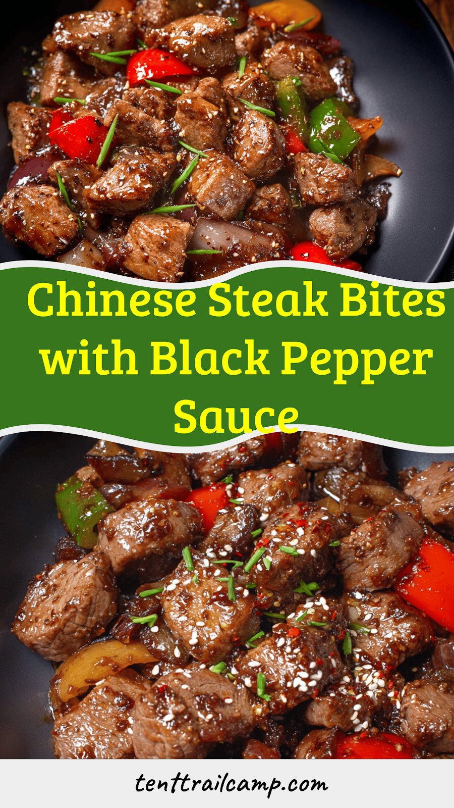 Chinese Steak Bites with Black Pepper Sauce