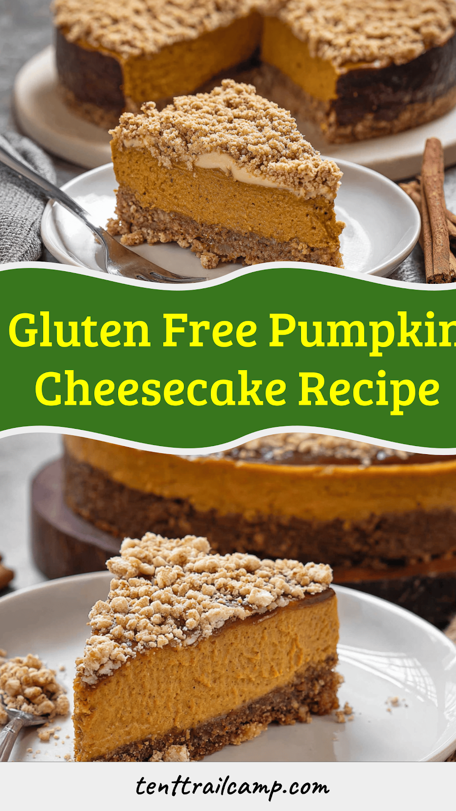 Gluten Free Pumpkin Cheesecake Recipe