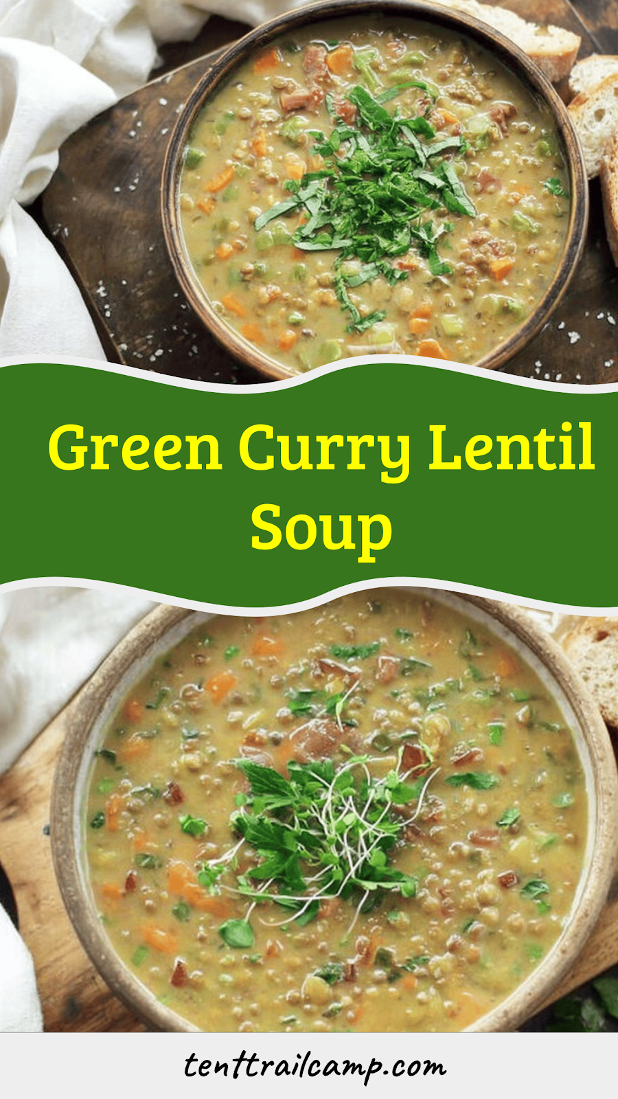 Green Curry Lentil Soup