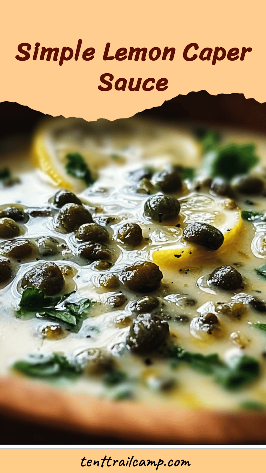Simple Lemon Caper Sauce